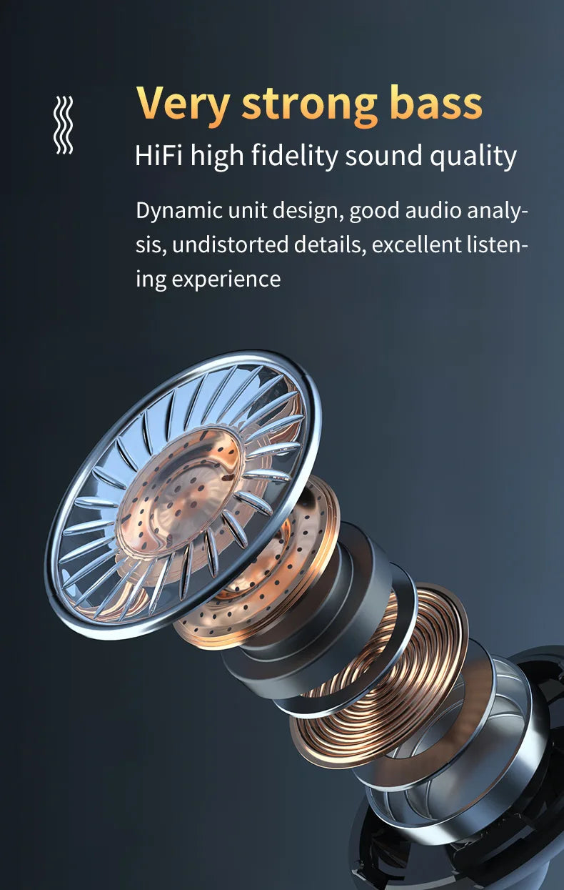 M10 Bluetooth 5.1 Wireless Earbuds | 9D Stereo Sound & Waterproof